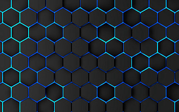 neon hexagons, honeycombs, hexagons 3D texture, hexagons patterns, hexagons textures, 3D textures, honeycombs patterns, 3D hexagons HD wallpaper