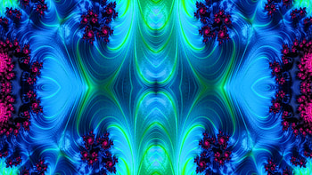 Trippy Psychedelic Fractal, trippy, psychedelic, aesthetic, pattern, Abstract, fractal HD wallpaper