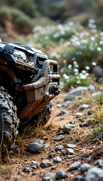 OHV Trailbound ; Dirt & Grit: OHV Background; Rock Run - OHV Mobile HD phone wallpaper