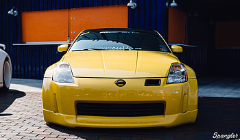 Sports, Tuning, Cars, Front View, Nissan 350Z, Sports Car HD wallpaper