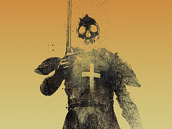 ... alex cherry knights skull and crossbones skulls walldevil ... HD wallpaper