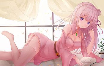 Emilia (Re:zero), Anime, Re:zero Starting Life In Another World HD wallpaper