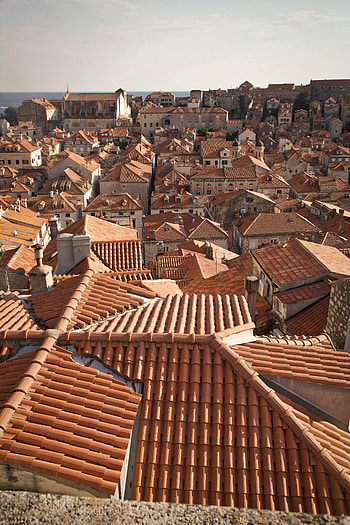 Cities, City, Building, View From Above, Roof, Roofs HD phone wallpaper