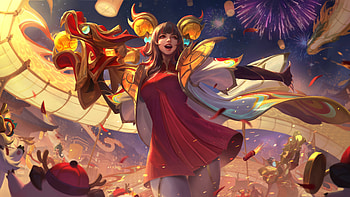 Dragon Lantern Zeri Skin LoL Splash Art PC, Video Game, League Of Legends: Wild Rift, Zeri (League Of Legends) HD wallpaper