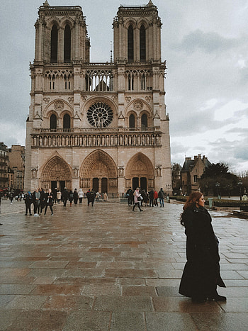 Notre-Dame Cathedral, Eternal symbol, Paris' heart, Cultural heritage HD phone wallpaper