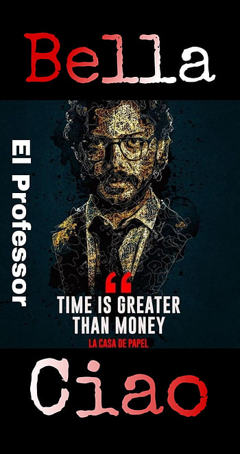 Money heist, Netflix, Professor, Bella Ciao, Christmas, movie, Berlin, Black, El Professor, PUBG, Parizaad, tie, Tokyo HD phone wallpaper