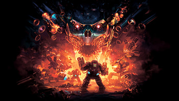 Mothergunship 2018 , mothergunship, 2018-games, games, burning, fire HD wallpaper