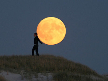 Moon, cool, beautiful HD wallpaper