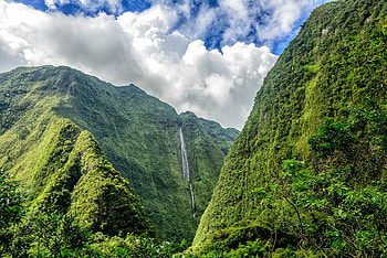 Reunion Island, Cascade blanche, Salazie la reunion, Incredible places HD wallpaper