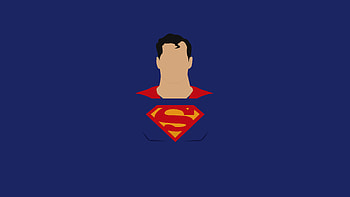 Superman Minimalism Art, superman, behance, superheroes, artwork, digital-art, artist HD wallpaper