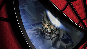 Goblin Spiderman Eye, spiderman, superheroes, artist, artwork, digital-art HD wallpaper