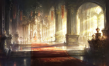 Shadowverse: Worlds Beyond Castle Interior, video game, Shadowverse: Worlds Beyond HD wallpaper