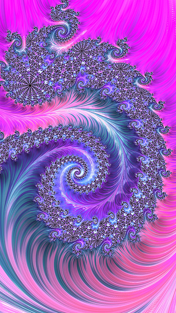 Fractal Art Trippy Psychedelic Background for Smart, pink, colors, psychedelic, trippy, Abstract, fractal HD phone wallpaper