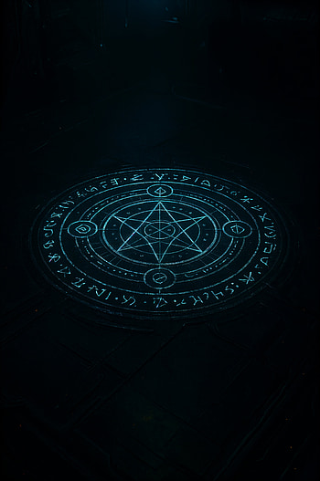 Arcane Circle — Midnight HD phone wallpaper