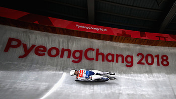 2018 PyeongChang Olympics, Luge HD wallpaper
