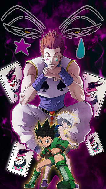 Hisoka, gon, killua, hunterx HD phone wallpaper