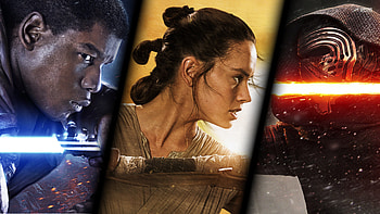 finn-rey-and-kylo-ren-in-star-wars-. kylo_ren_star_wars- HD wallpaper