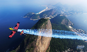 Red Bull monoplane, Air Sports HD wallpaper