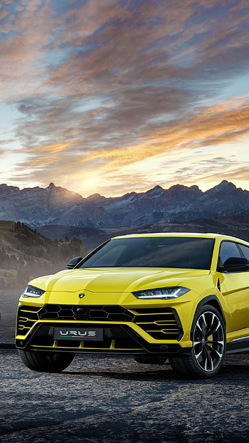Lamborghini Urus, Lamborghini Urus Yellow HD phone wallpaper