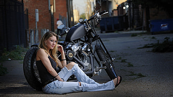 Girls & Motorcycles Computer , Backgrounds . HD wallpaper