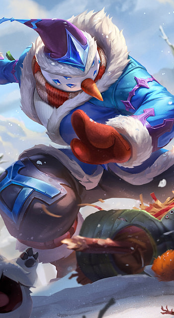 Snowman Master Yi, League of Legends HD phone wallpaper