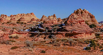 Souch Coyotes Buttes Wilde, fun, desert, cool, nature, mountain HD wallpaper