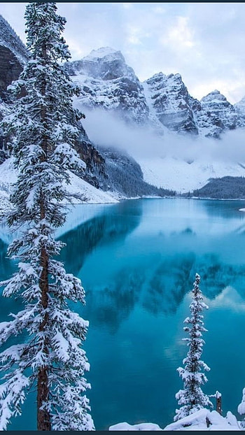 Winter, Blue Cool Sea HD phone wallpaper
