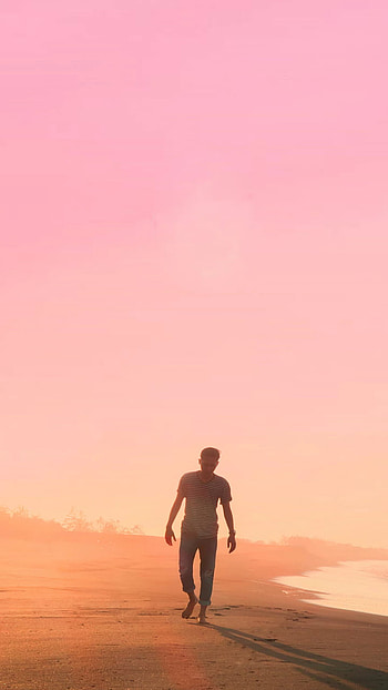 Men walking, graphy HD phone wallpaper