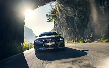 Alpina B4, 2022, front view, exterior, Alpina B4 Grand Coupe, G26, German cars, BMW HD wallpaper