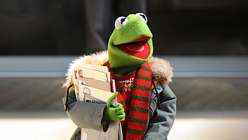 A Muppets Christmas: Letters to Santa, Kermit the Frog HD wallpaper