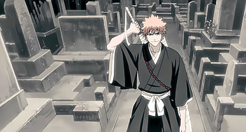 Bleach | Ichigo in a Graveyard, Anime, anime boy, Bleach, Bleach the Movie: Memories of Nobody, Ichigo Kurosaki HD wallpaper