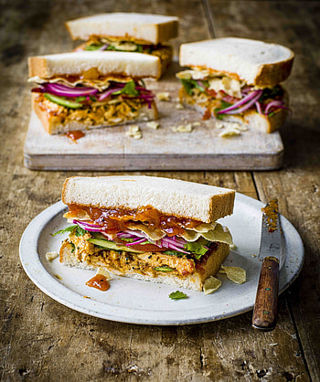 Sandwich, Flavorful fillings, Crunchy bread, Portable meal HD phone wallpaper