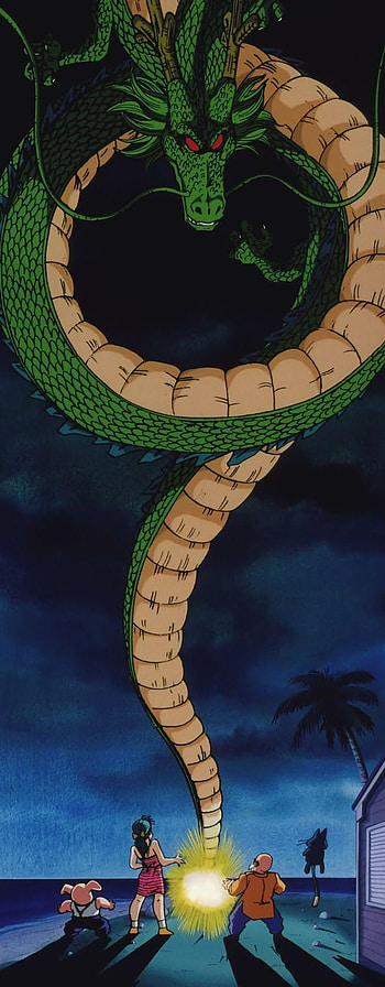 Shenlong, super, ball, art, Goku, organism, dragon, kame, house HD phone wallpaper