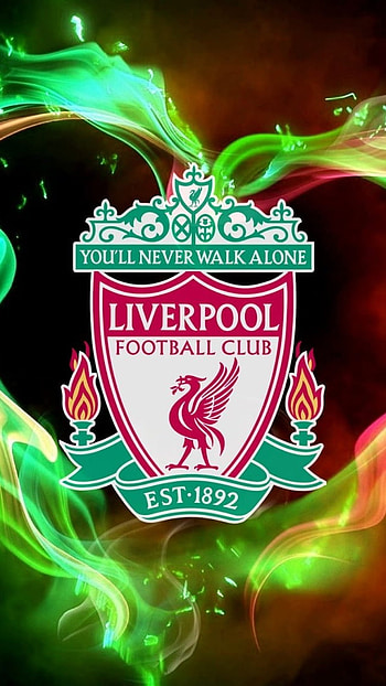 Liverpool, Green Smoke, Background HD phone wallpaper