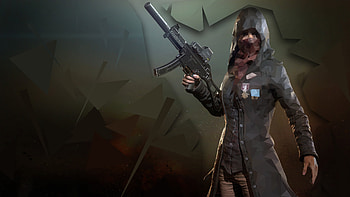 Pubg Polygon Art, pubg, playerunknowns-battlegrounds, 2018-games, games, polygon, gun HD wallpaper