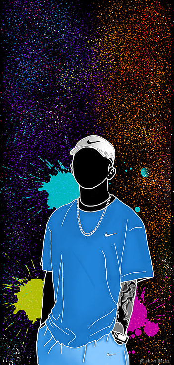 Nike, art, minimalist HD phone wallpaper