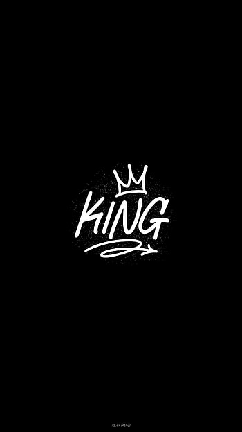 King , fonts, cool, lord, black, dark, logo, graffiti, , crwon HD phone wallpaper