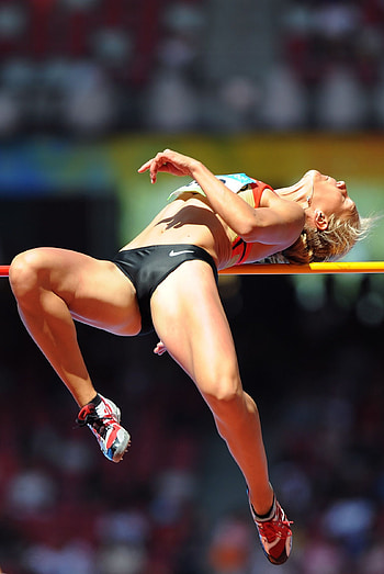 High jump, Athlete, Track and field HD phone wallpaper
