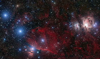 Nebula, space, stars, gas HD wallpaper