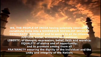 Preamble Of India - Essence of Republic of India HD wallpaper