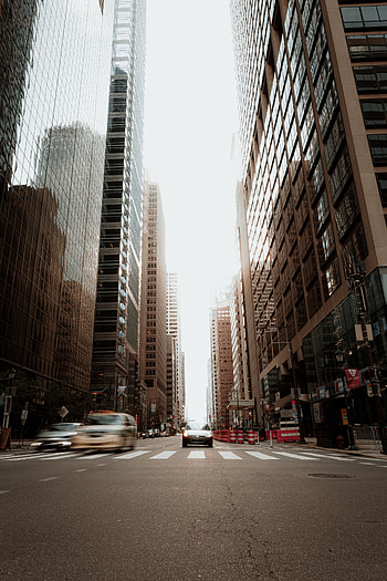 Cities, City, Building, Road, Car HD phone wallpaper