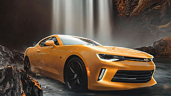 Camaro Autobot, camaro, cars, artist, artwork, digital-art HD wallpaper