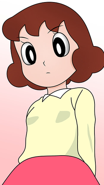 Miyoko, shizuka, hondi, cartoon, doreamon, cartoon , nobita, , kiteretsu HD phone wallpaper