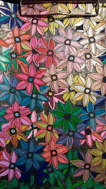 colorful, colors, daisy, artistic, flower HD phone wallpaper