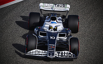 Yuki Tsunoda, , raceway, AlphaTauri-RBPT AT03, 2022 F1 cars, Formula 1, AlphaTauri-RBPT AT03 on track, Scuderia AlphaTauri, new AT03, F1, Scuderia AlphaTauri 2022, F1 cars HD wallpaper