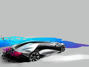3D Alfa Romeo Pandion, auto, 3d, car, alfa romeo HD wallpaper
