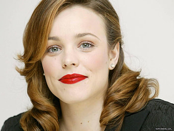 Rachel McAdams, red lips, red hair, pretty girl, actress, nice eyes, female HD wallpaper