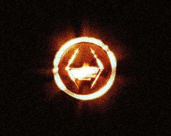 H, signs, black, glow, yellow HD wallpaper