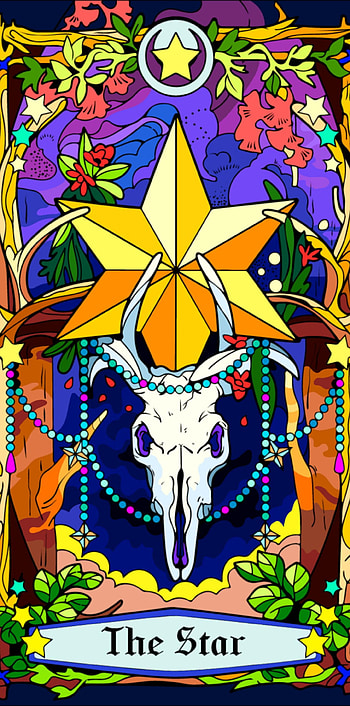 The Star, Pagan, wiccan, tarot HD phone wallpaper