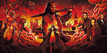 Hellboy 2019 : Crimson Avenger Against London Skies, Hellboy (2019) HD wallpaper